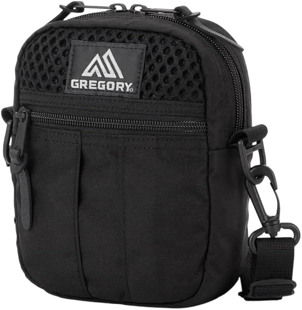 グレゴリー シングルポケット usa製 レア メッシュ ブラック USA製 グレゴリー Gregory フレッシュエアポケット メッシュ シングル